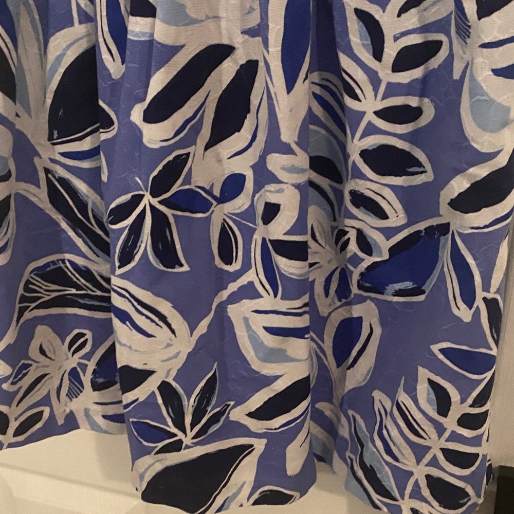 Rabbit Rabbit Rabbit designs Floral Blue Sleeveless Dress - Picture 4 of 6